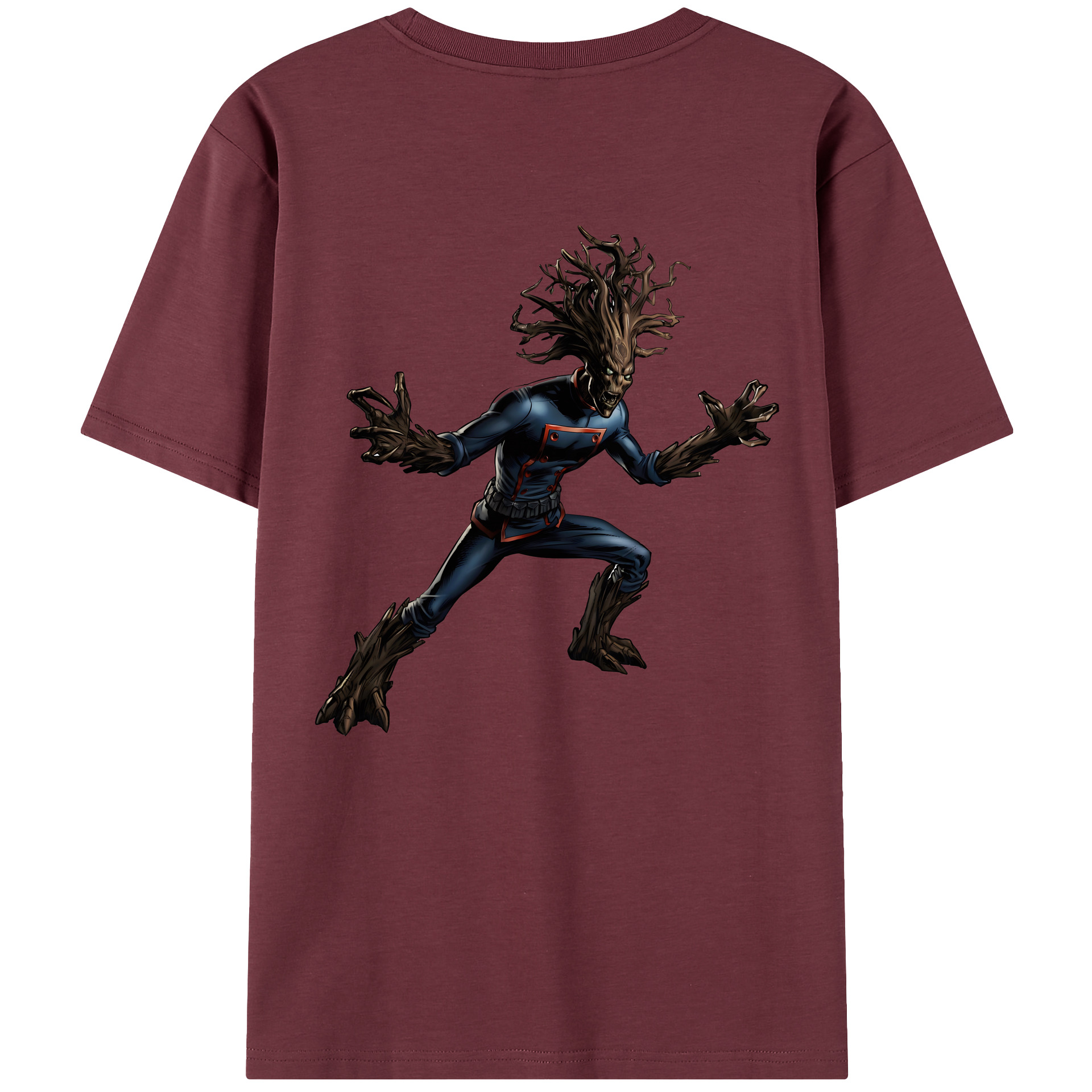 （画像用） アベンジャーズ The Avengers 綿100％半袖Tシャツ（背面プリント）